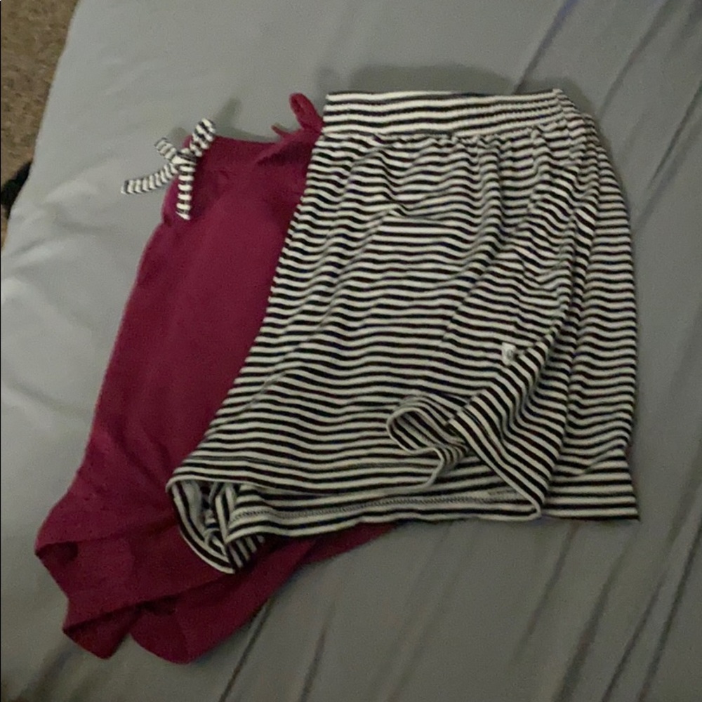 2 pairs of pj shorts